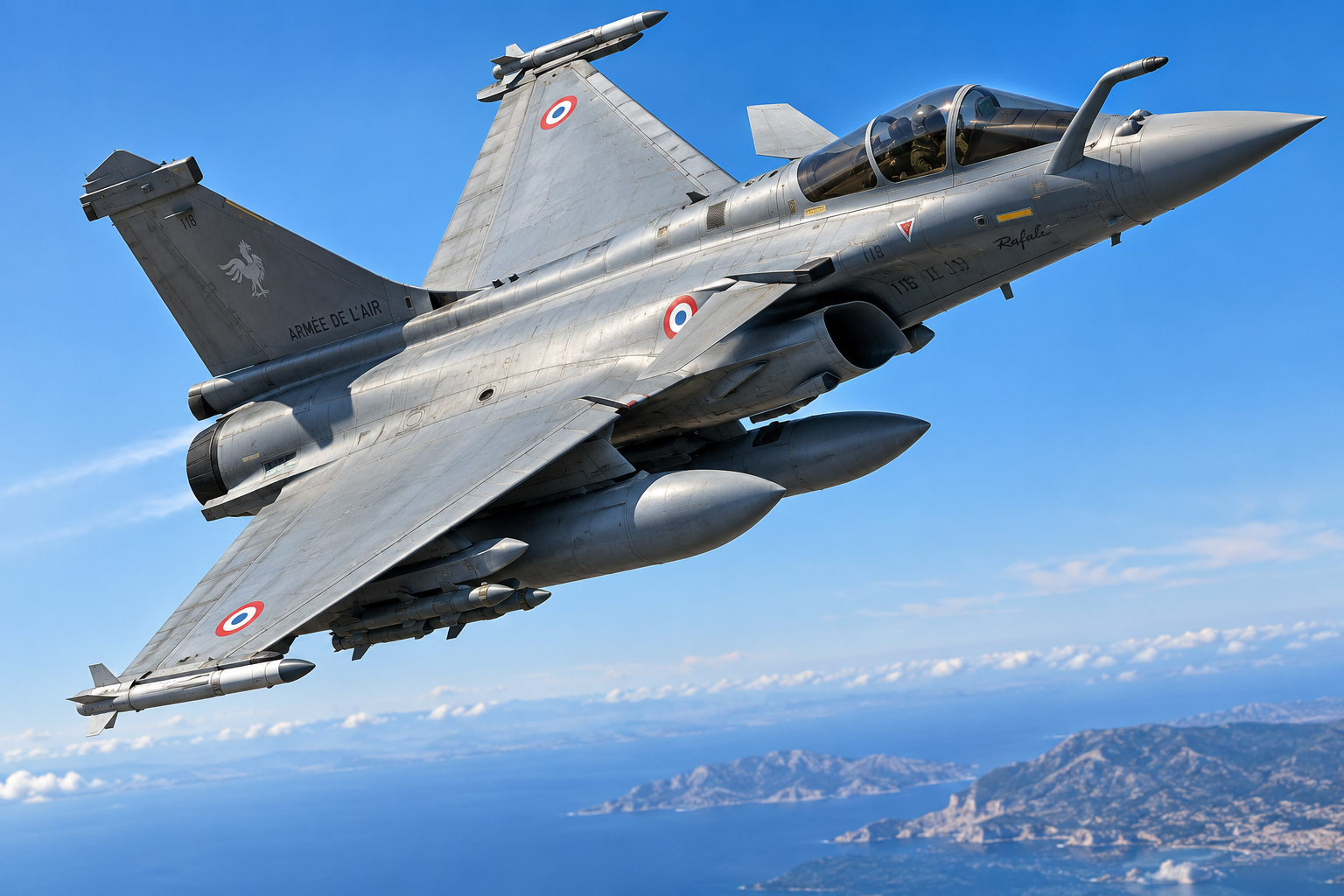 The delta wing and canard trick behind the Rafale's agility