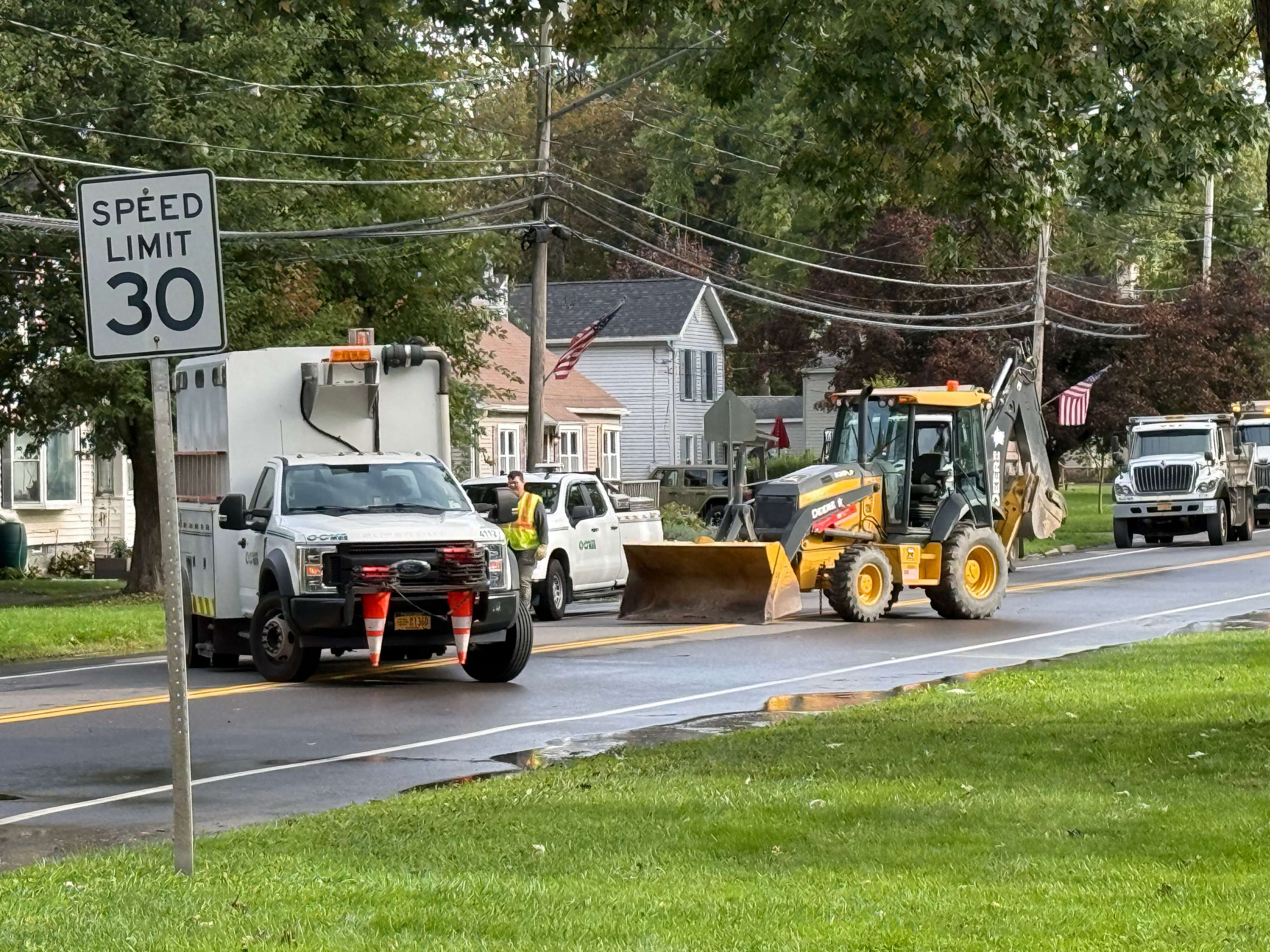 Update: Water main break in Liverpool repaired as service returns to normal