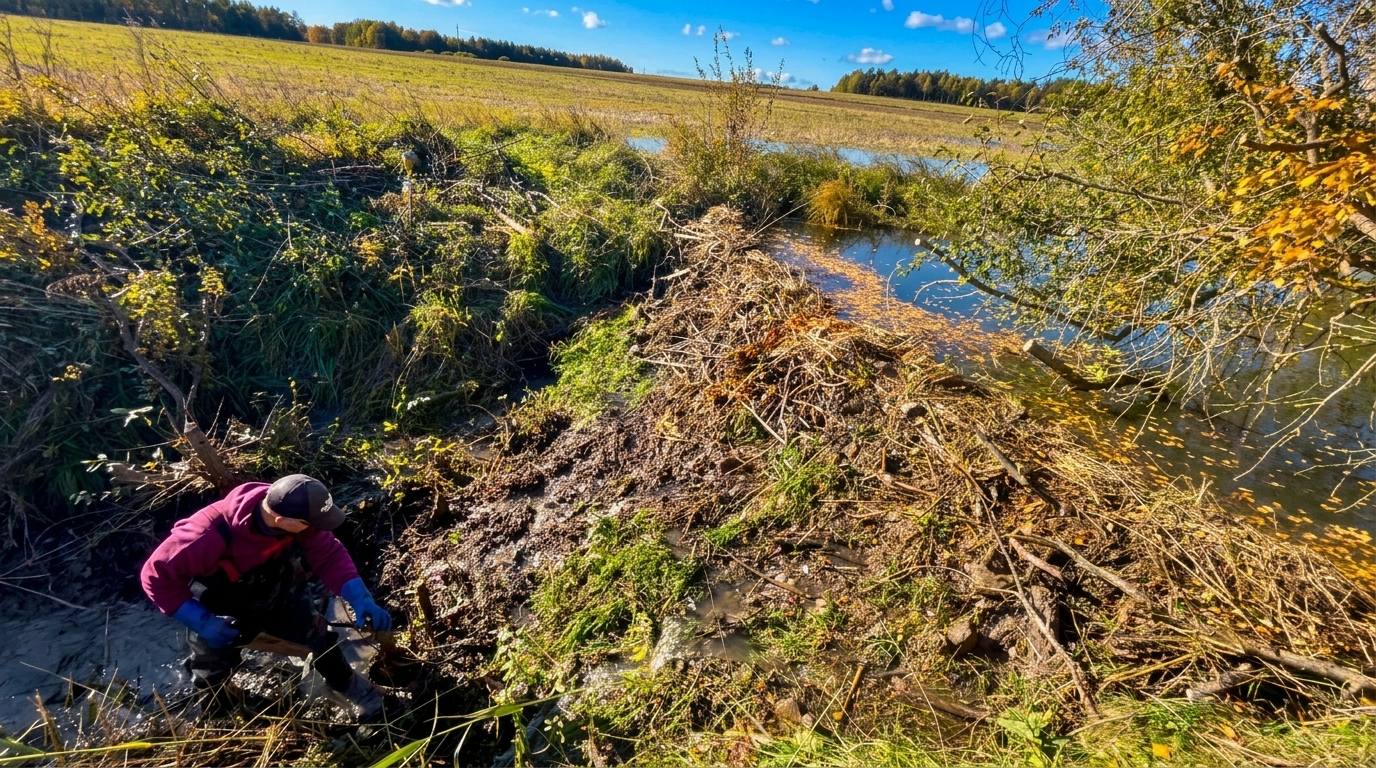 The ultimate beaver dam!