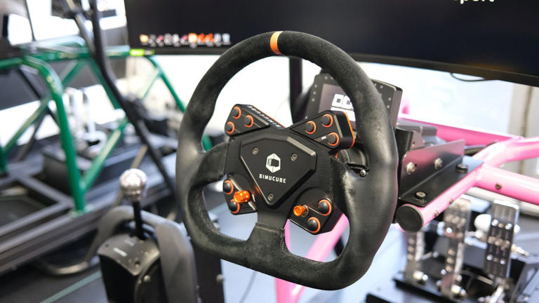 I trained on a £40,000 racing simulator, but it was the sound that ...