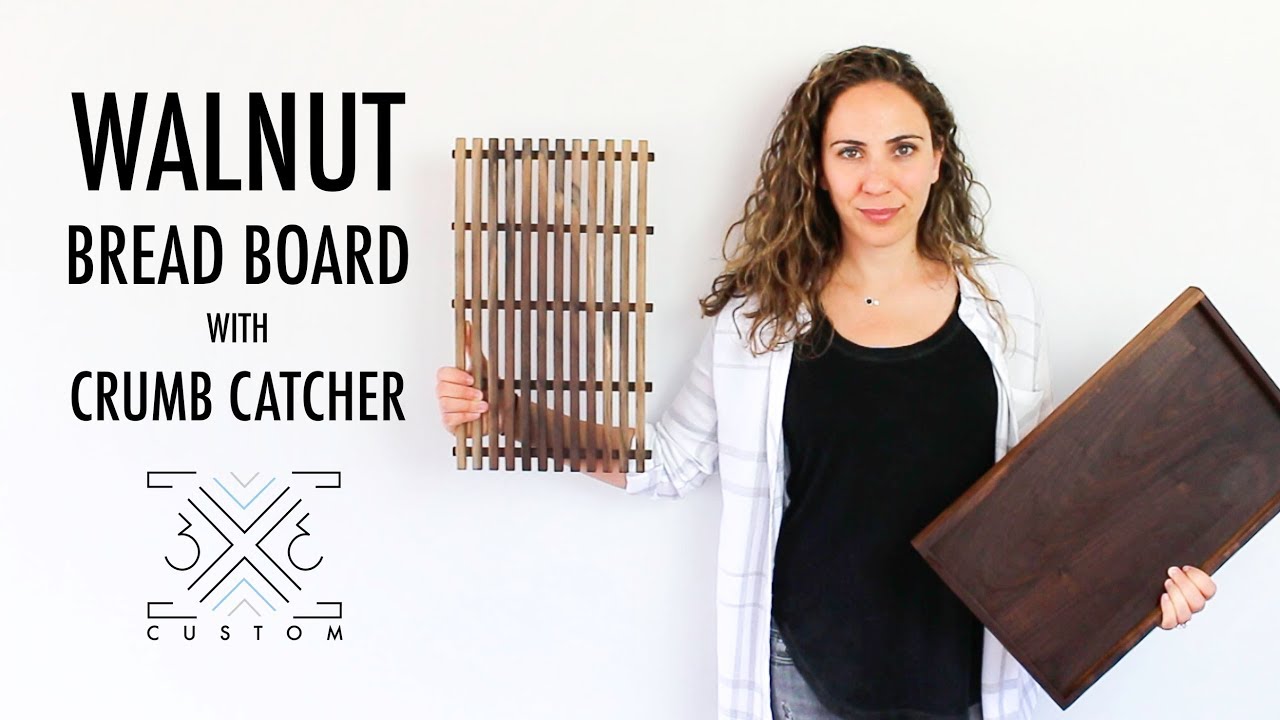 Bread cutting board // woodworking project // DIY project