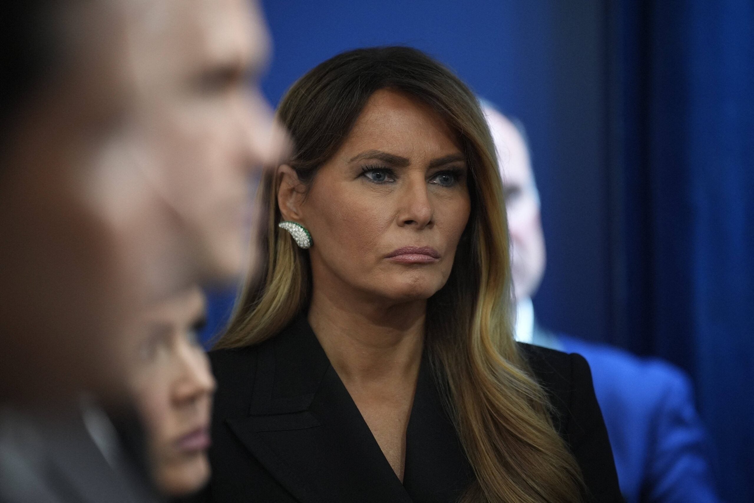 Melania’s distressed reaction to Trump’s rally antics revealed after he ...