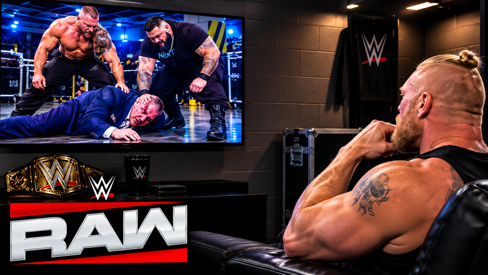 Brock Lesnar finally breaks silence after the vision massive attack on ...