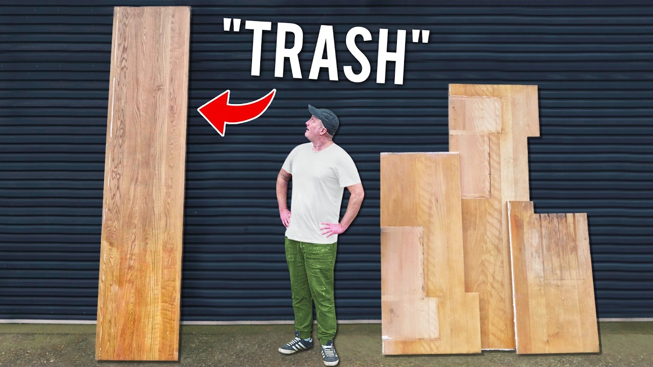 I turned £500 of rubbish into oak art