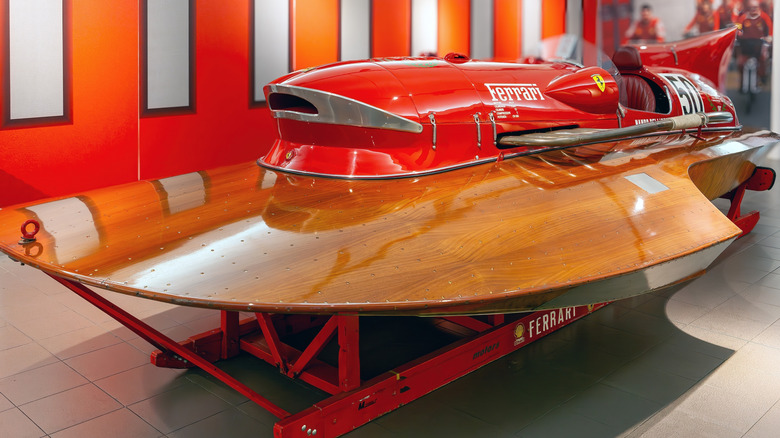 Over 70 years ago Ferrari's F1 hydroplane redefined high-speed boating