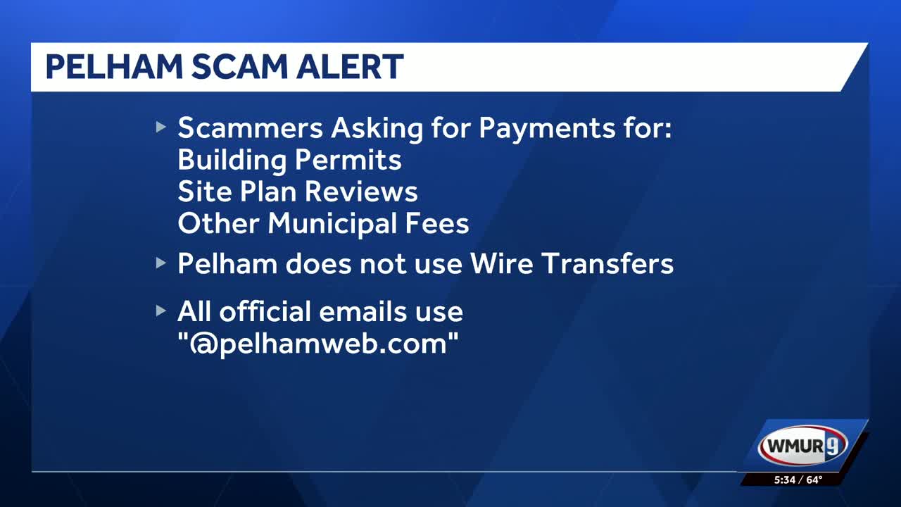 Pelham police warn of scammers posing as town officials