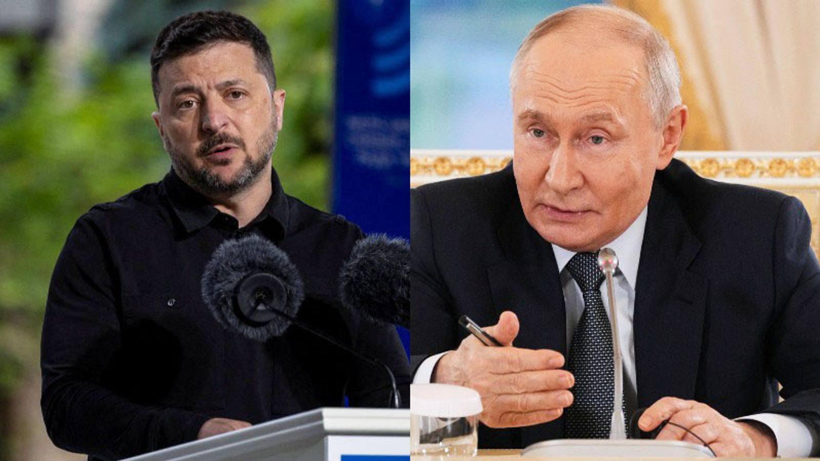 Zelenskyy 'ready' to meet Putin