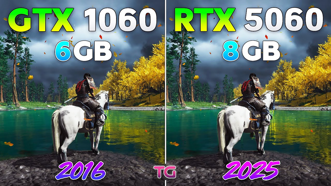 GTX 1060 vs RTX 5060 - Test in 11 games