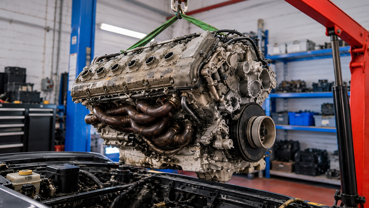 Can a BMW V10 really fit inside a Mazda MX-5?