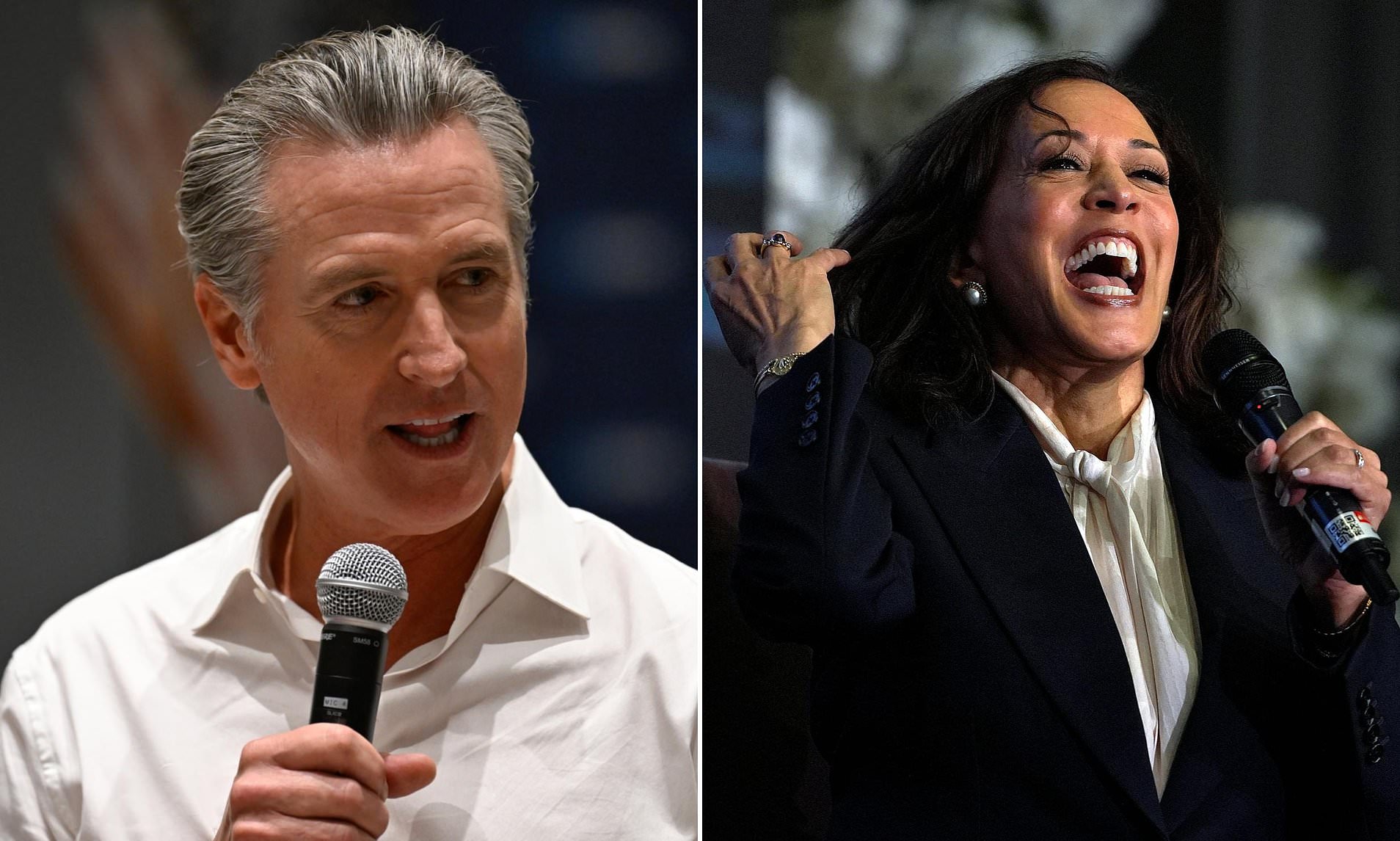 Brutal poll reveals where Californians stand on Gavin Newsom v Kamala ...
