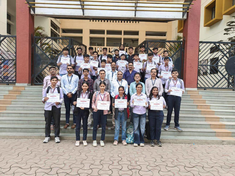 Students get hands-on training in CNC technology at AISSMS