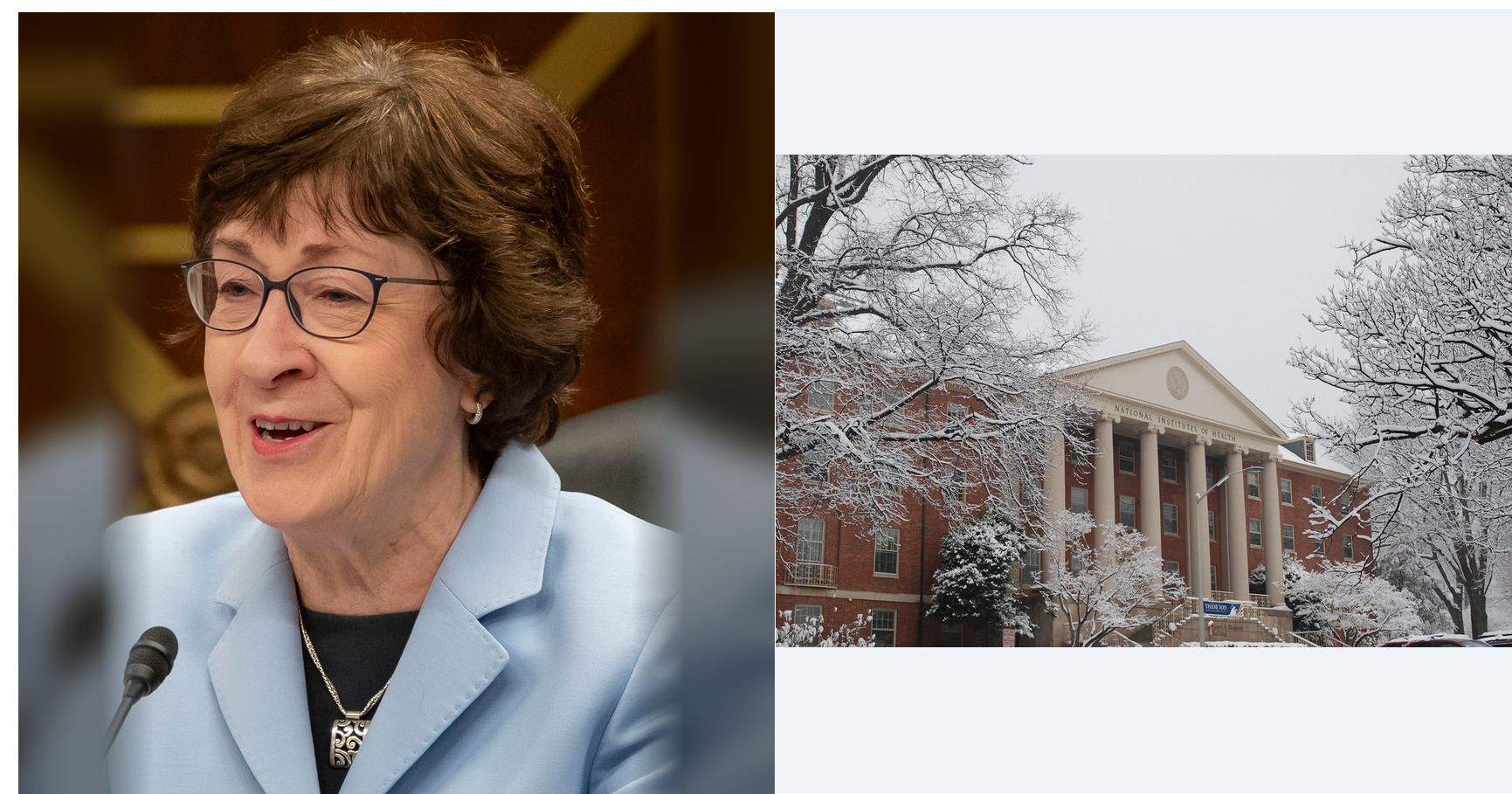 Susan Collins challenges Trump plan for political oversight of NIH grants