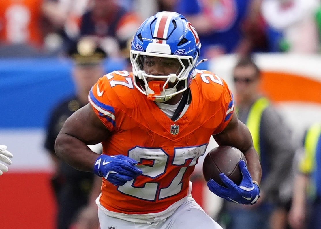 JK Dobbins injury: More good news for Broncos' running back