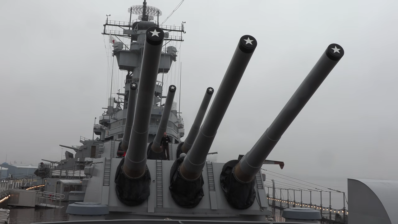 He explored a WWII battleship - what he found inside its guns was insane