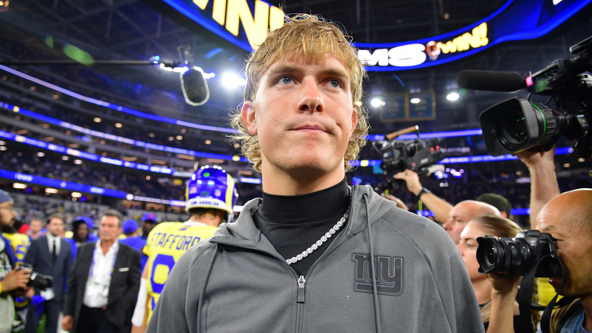 Impact of Jaxson Dart injury on New York Giants' gameplan