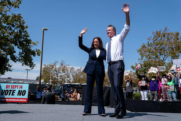 Voters' excitement shrinks for a Harris or Newsom 2028 run