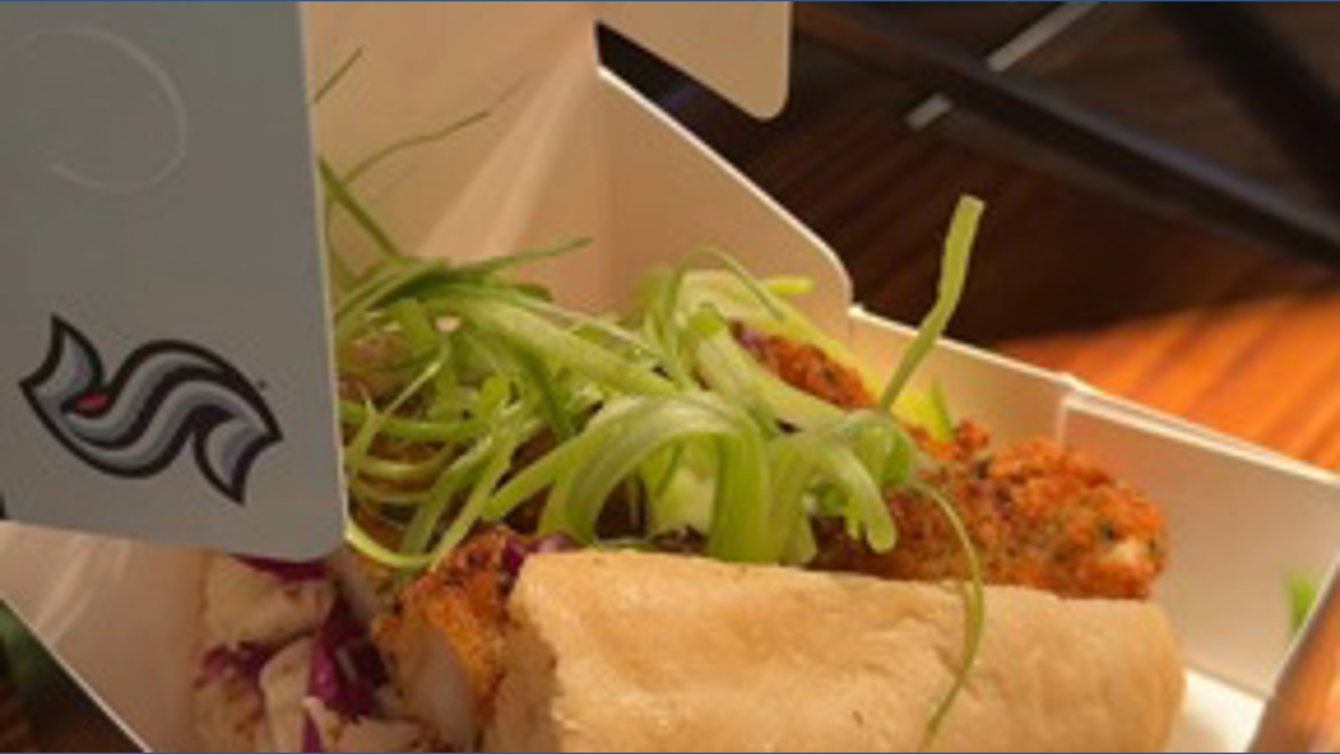 New food and beverage menu at Climate Pledge Arena