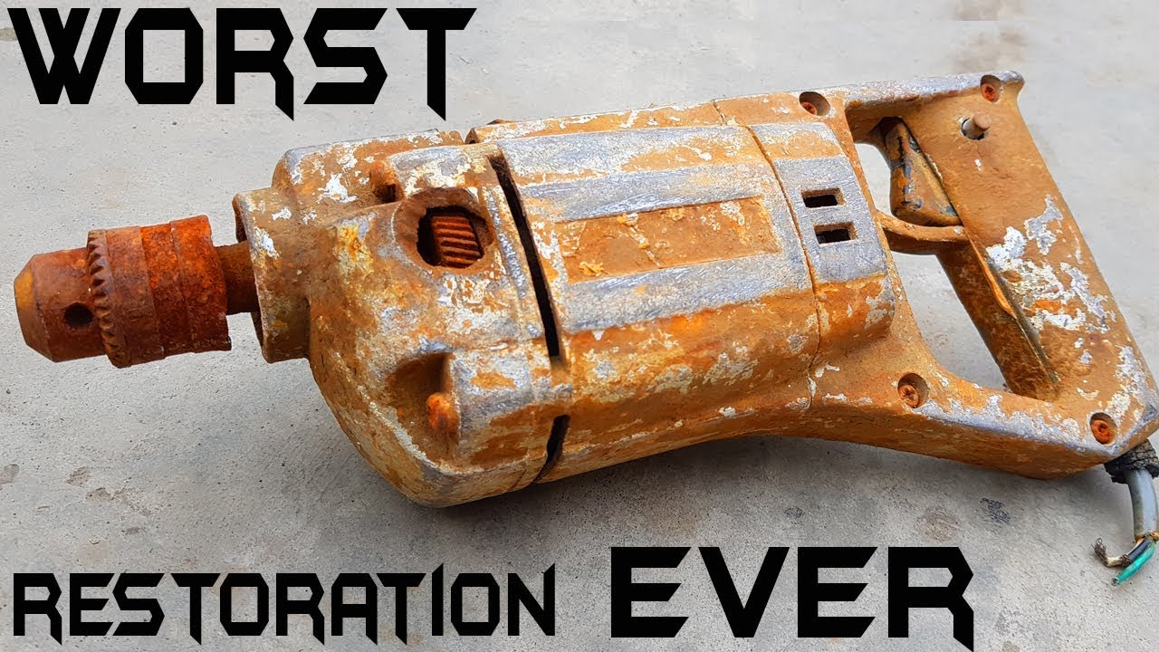 Watch me transform this antique drill🔧