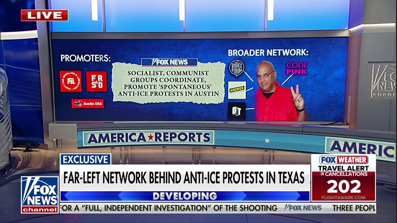 Funding behind anti-ICE protests in Austin, Texas exposed