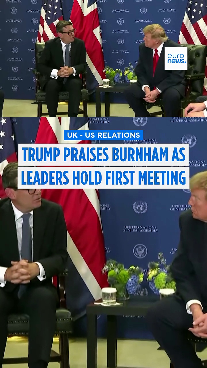 Burnham touts 'good connection' with Trump as pair meet for first time ...
