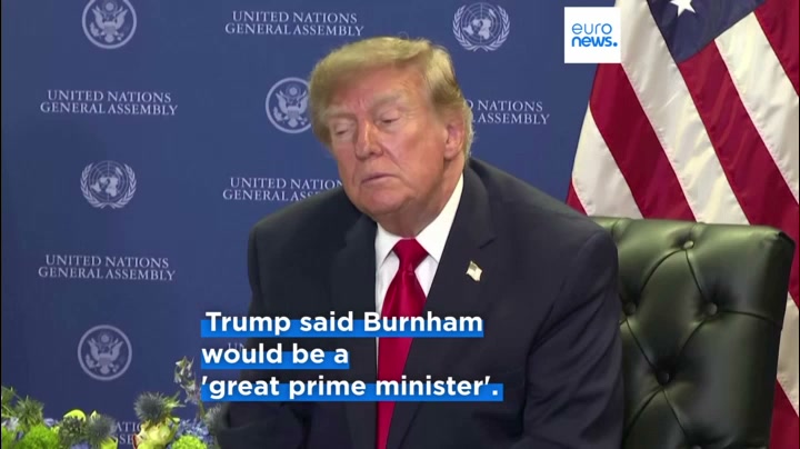 Burnham touts 'good connection' with Trump as pair meet for first time ...