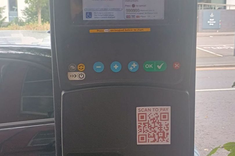 Blackburn drivers issued warning over scam QR codes on parking machines