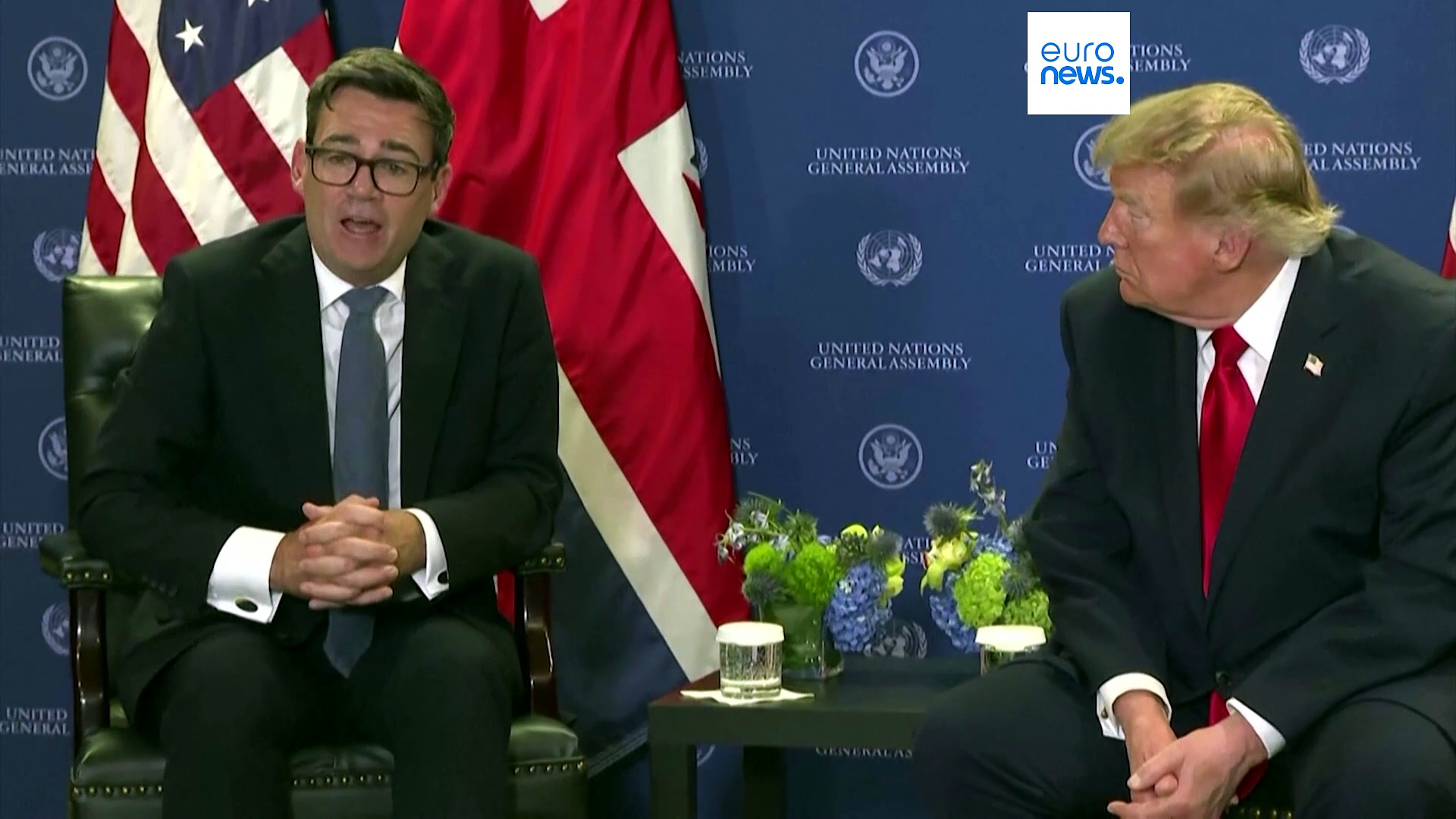 Burnham touts 'good connection' with Trump as pair meet for first time ...