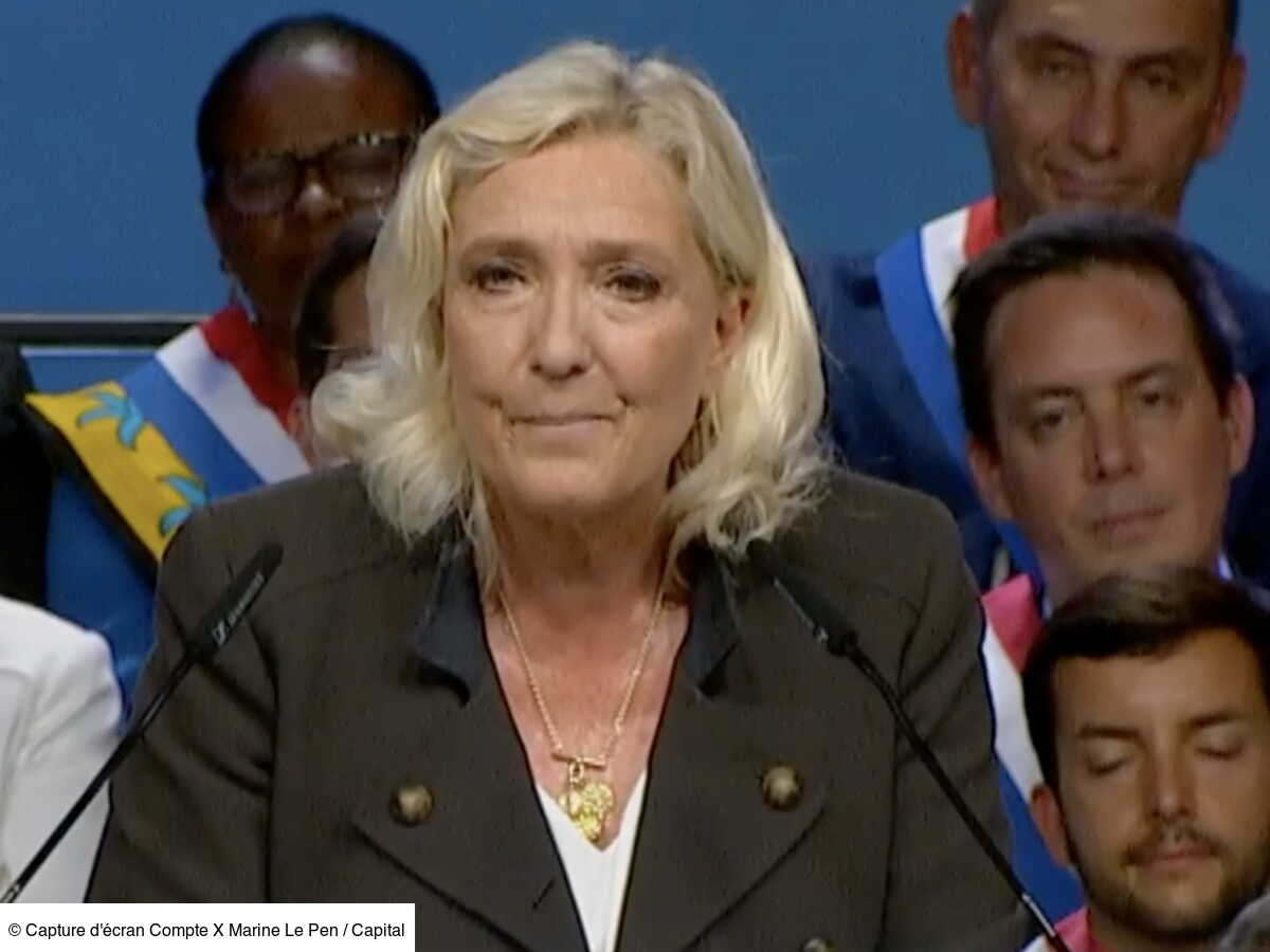 « Déconnecté des réalités » : Marine Le Pen rebondit sur la polémique ...