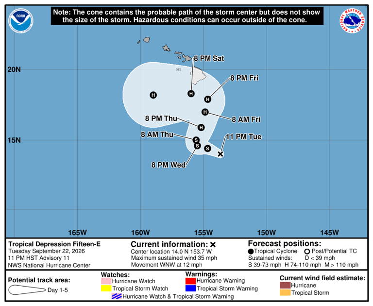 Major Hurricane Nolo weakens slightly, on track away from main Hawaiian ...