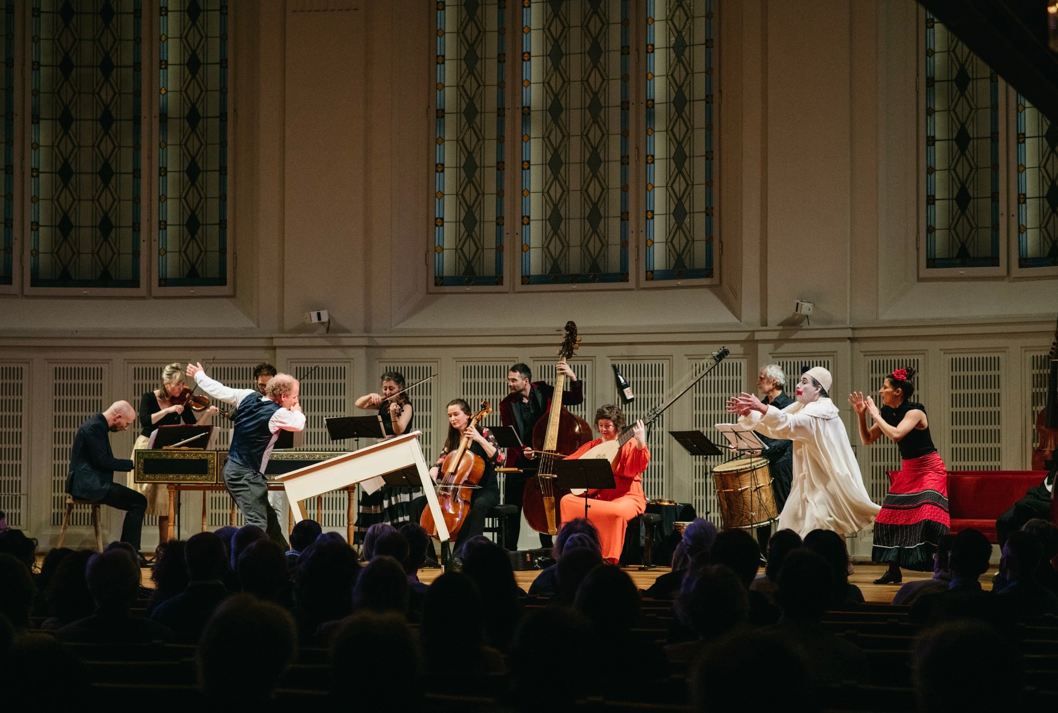 Baroque Outlaws Art House 17 blend music, theater, circus