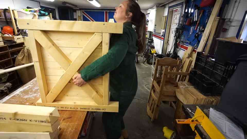 Handmade garden planter boxes built from scratch
