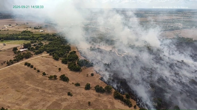 'I can't express how thankful I am' | Quick response from Central Texas fire departments contains Bruceville-Eddy grass fire
