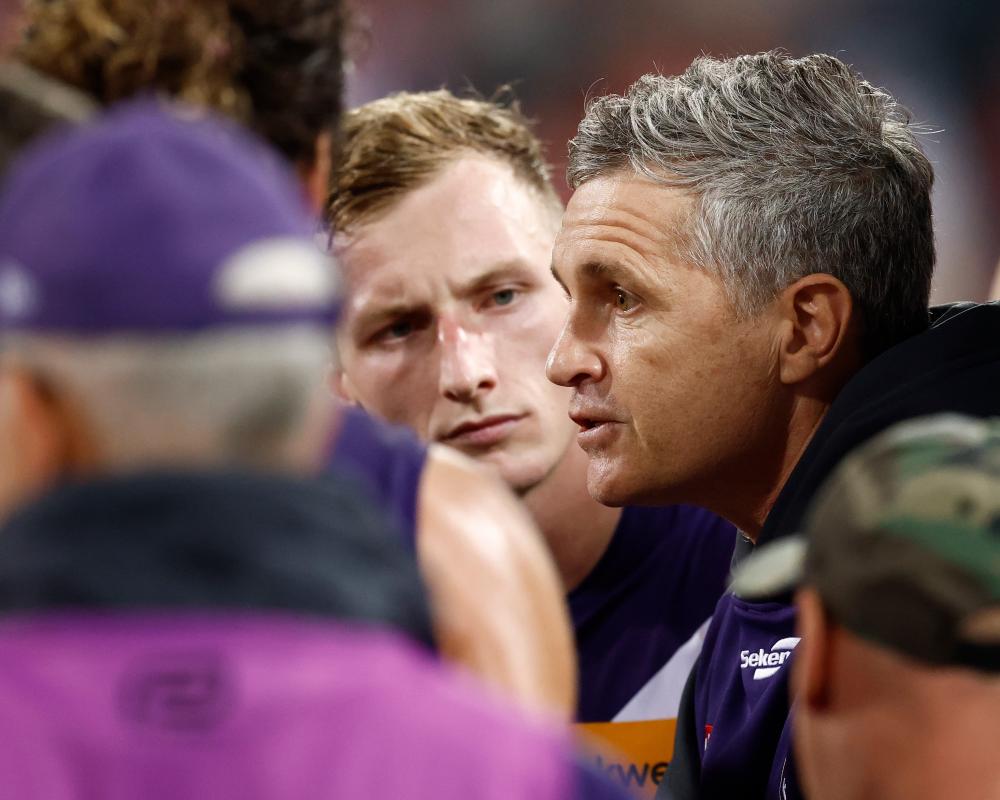 From the pocket: Justin Longmuir is an awkward outlier among AFL's combative coaches