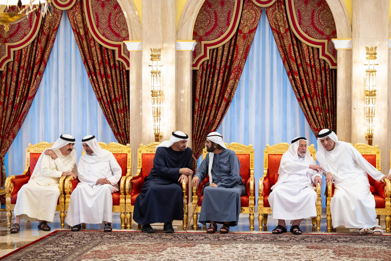 President Sheikh Mohamed leads condolences of rulers and crown princes ...