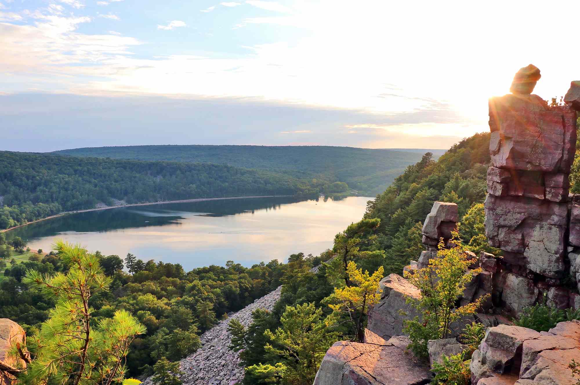 This scenic trail in Wisconsin follows the path of the last Ice Age ...