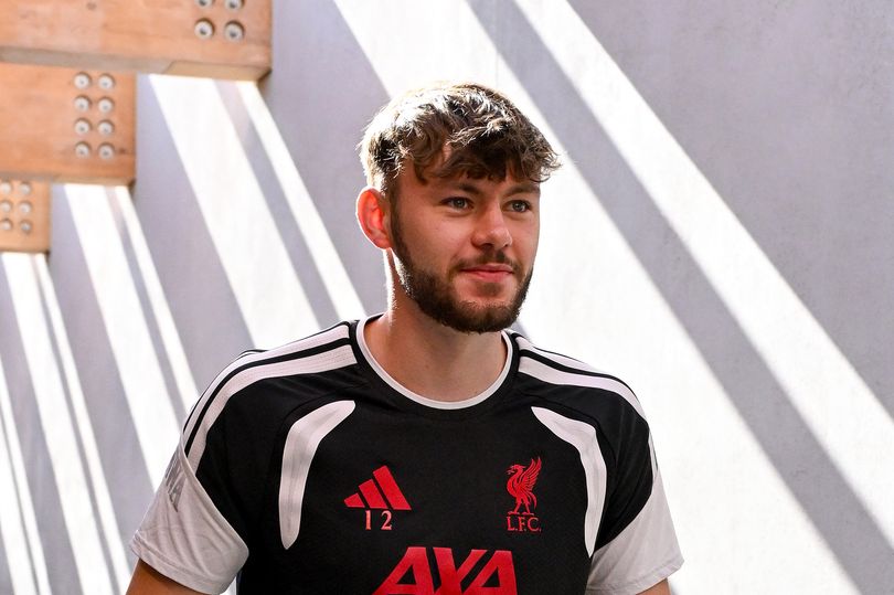 Liverpool right-back Conor Bradley.