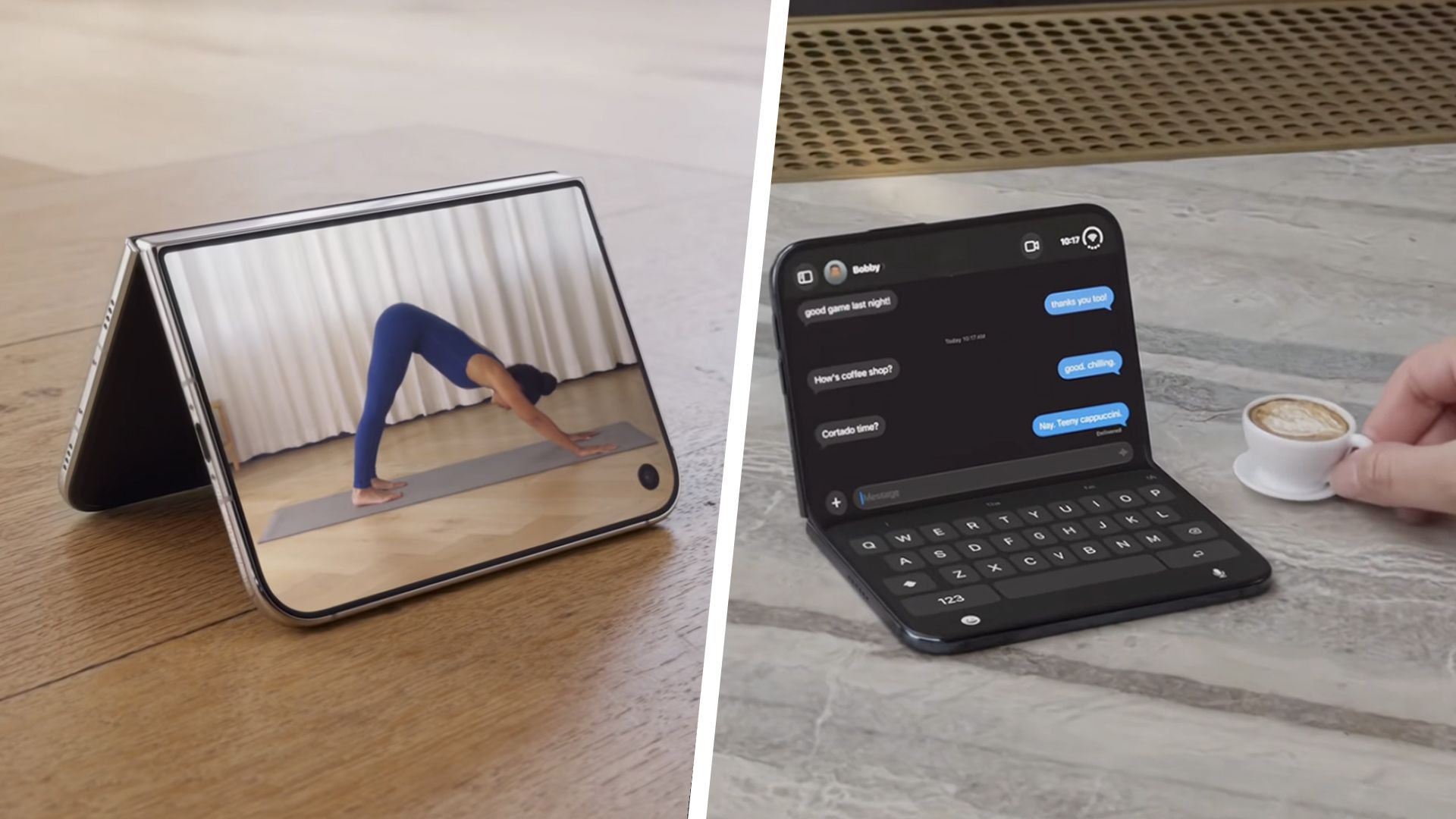 Apple's perfect iPhone duo TikToks nail foldable phone marketing