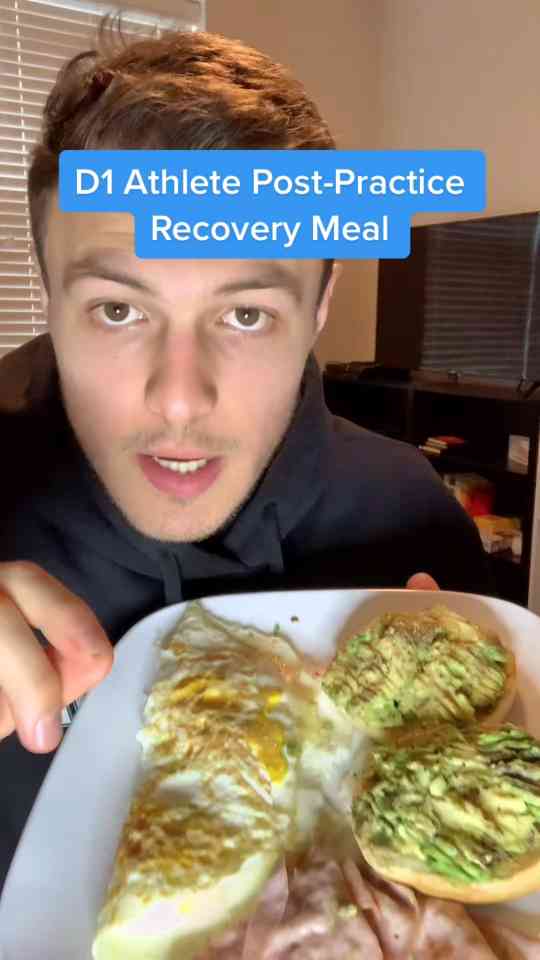 Daily meal routine that keeps an athlete fueled