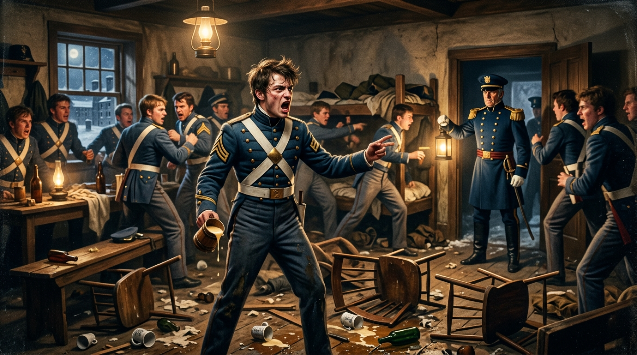 West Point cadets sparked the eggnog riots