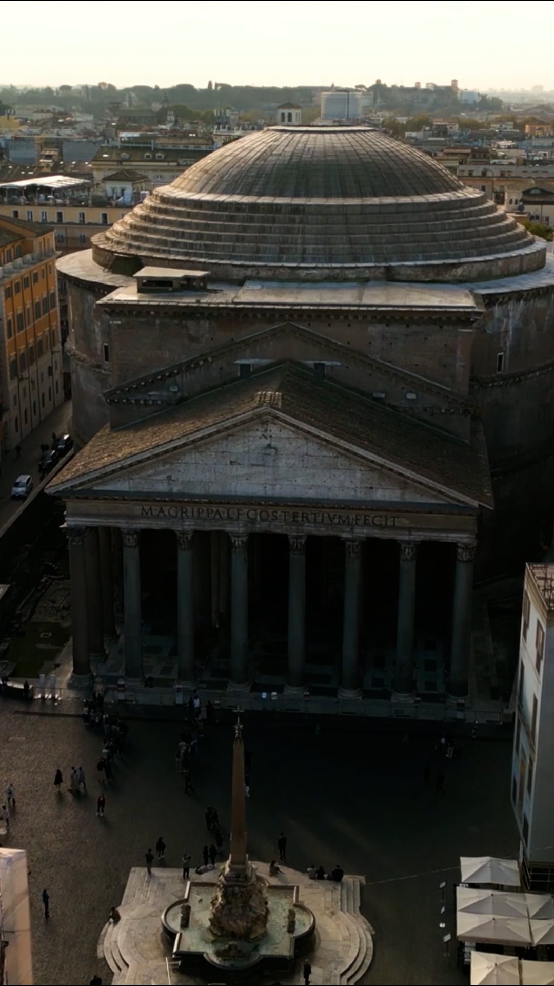 Soaring over Italy: Aerial views of architectural marvels
