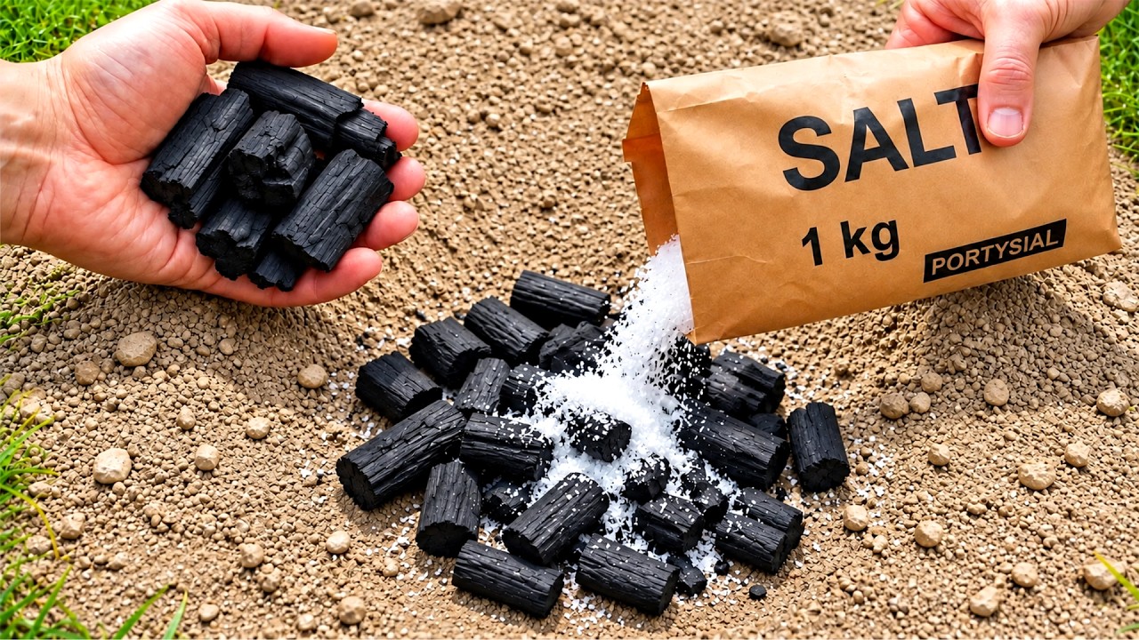 Mix charcoal with salt and the result will surprise you! Billions of ...