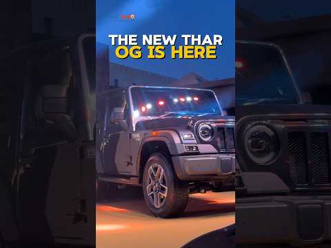 New Mahindra Thar OG launched