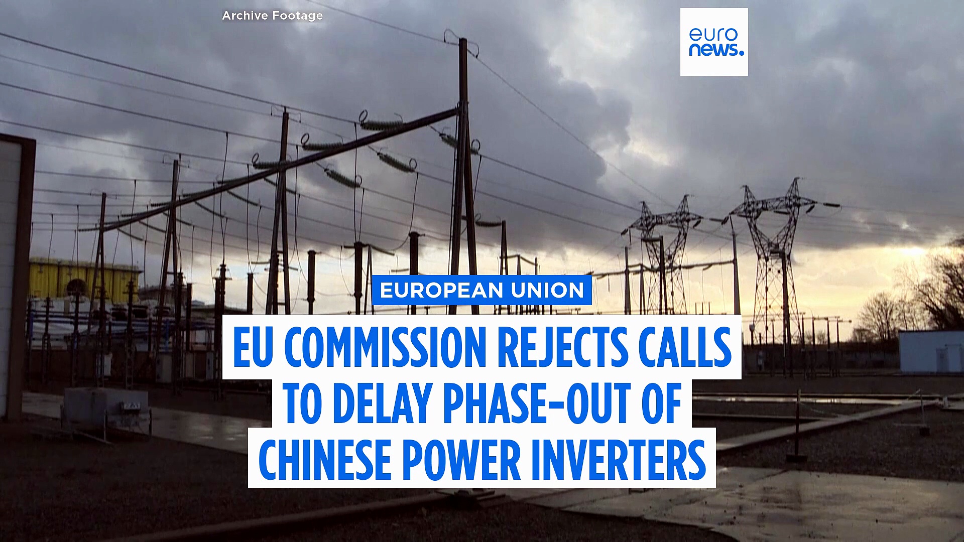 EU Commission rejects calls to delay phase-out of Chinese power inverters