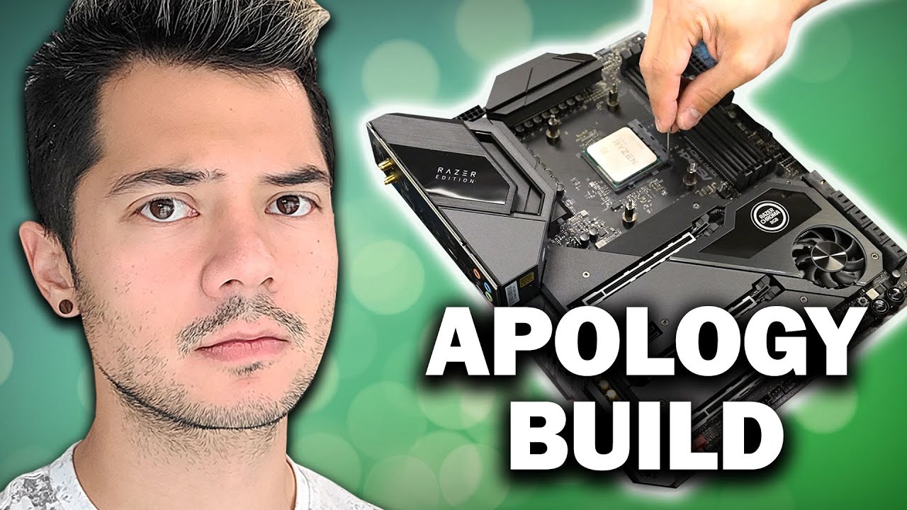To all the brands I screwed over... this PC build is for you
