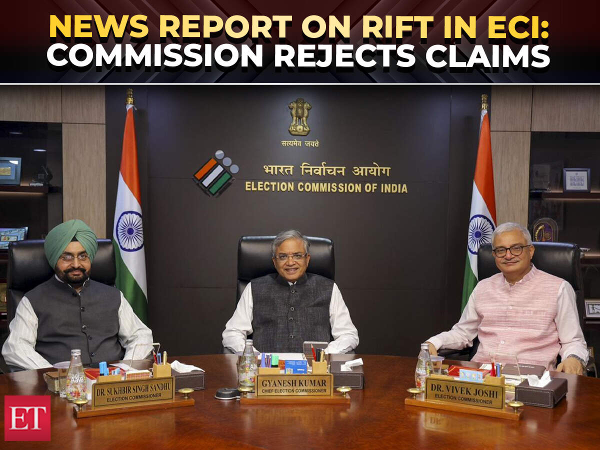 Discontent in ECI top brass? ‘Differences not friction’, says India's ...
