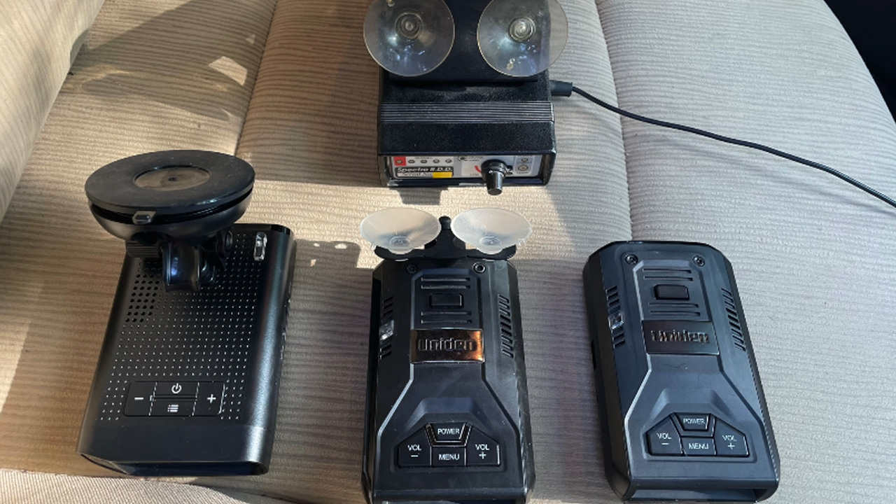 Can police detectors be hidden from officer radar guns?