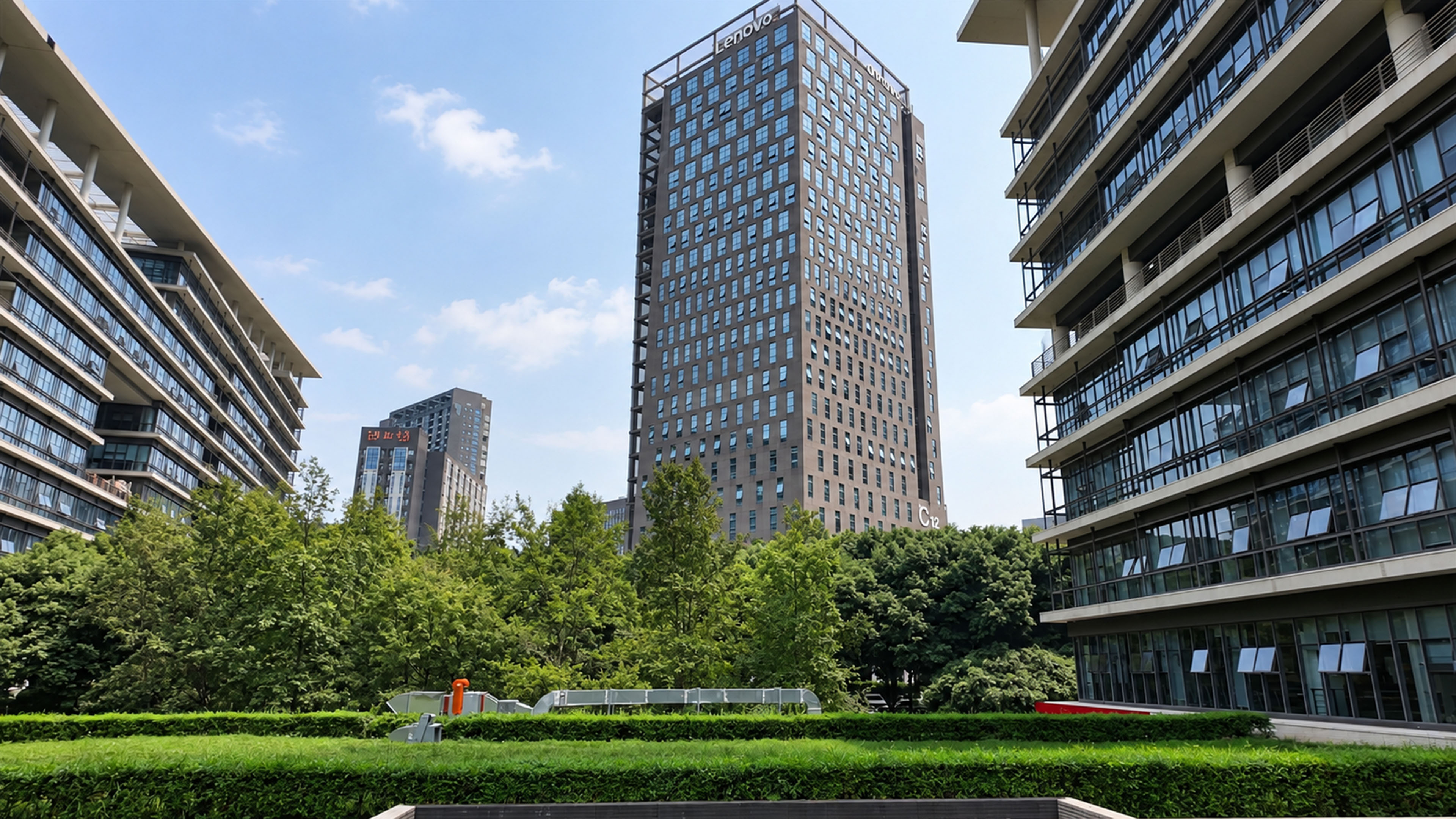 Chengdu combines modern architecture with an urban forest