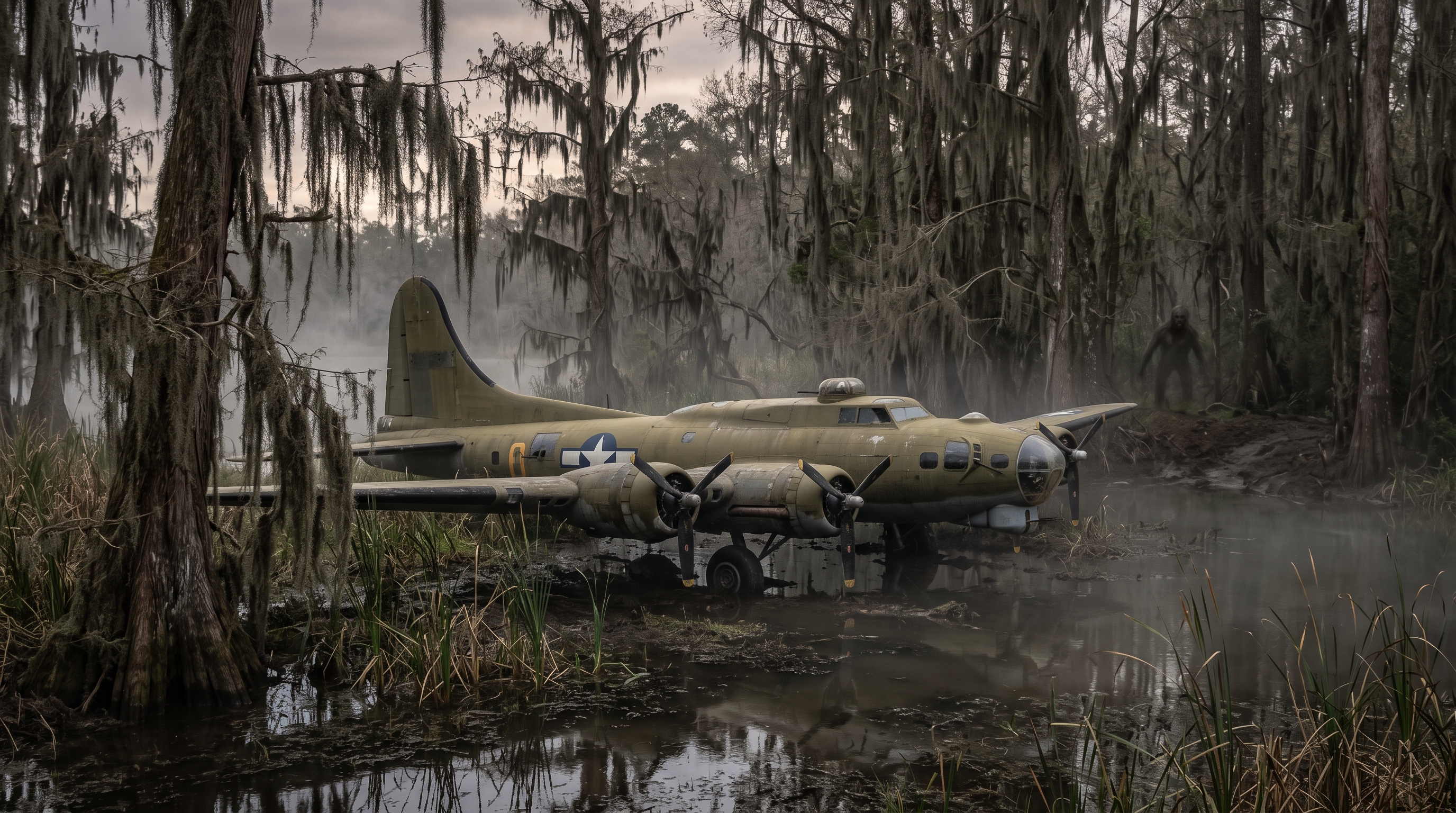 What was hiding in America's swamps - and why did an empty B-17 land by ...