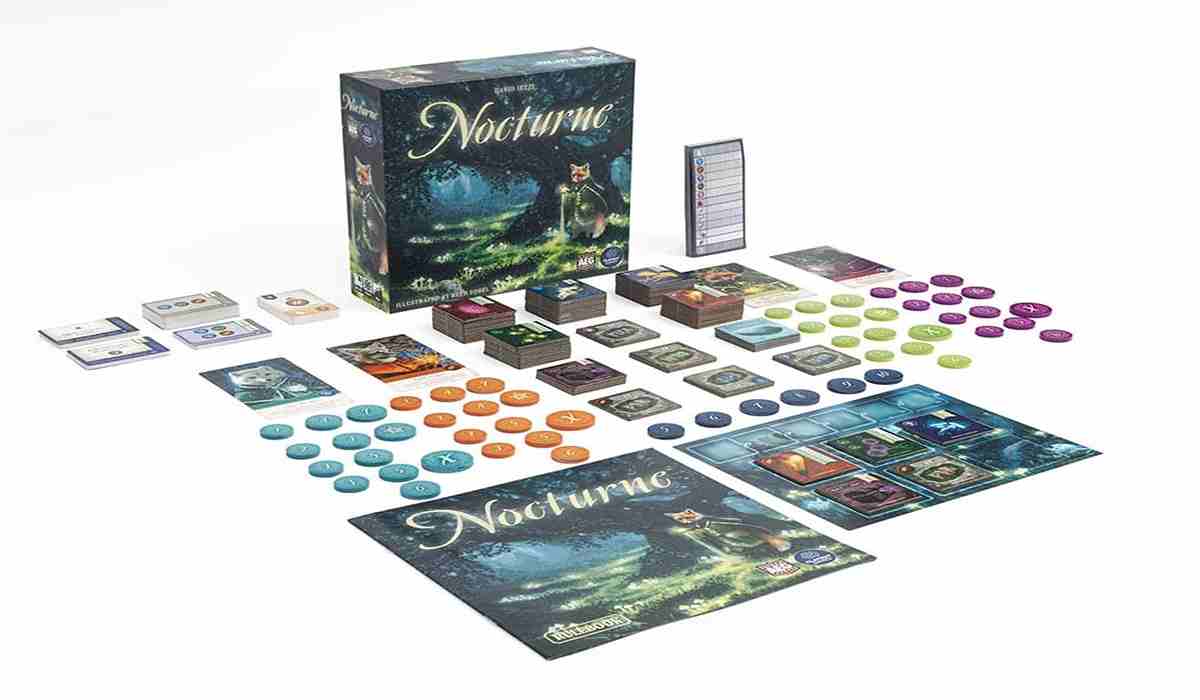 Nocturne, il gioco da tavolo. In Italia grazie a Little Rocket Game