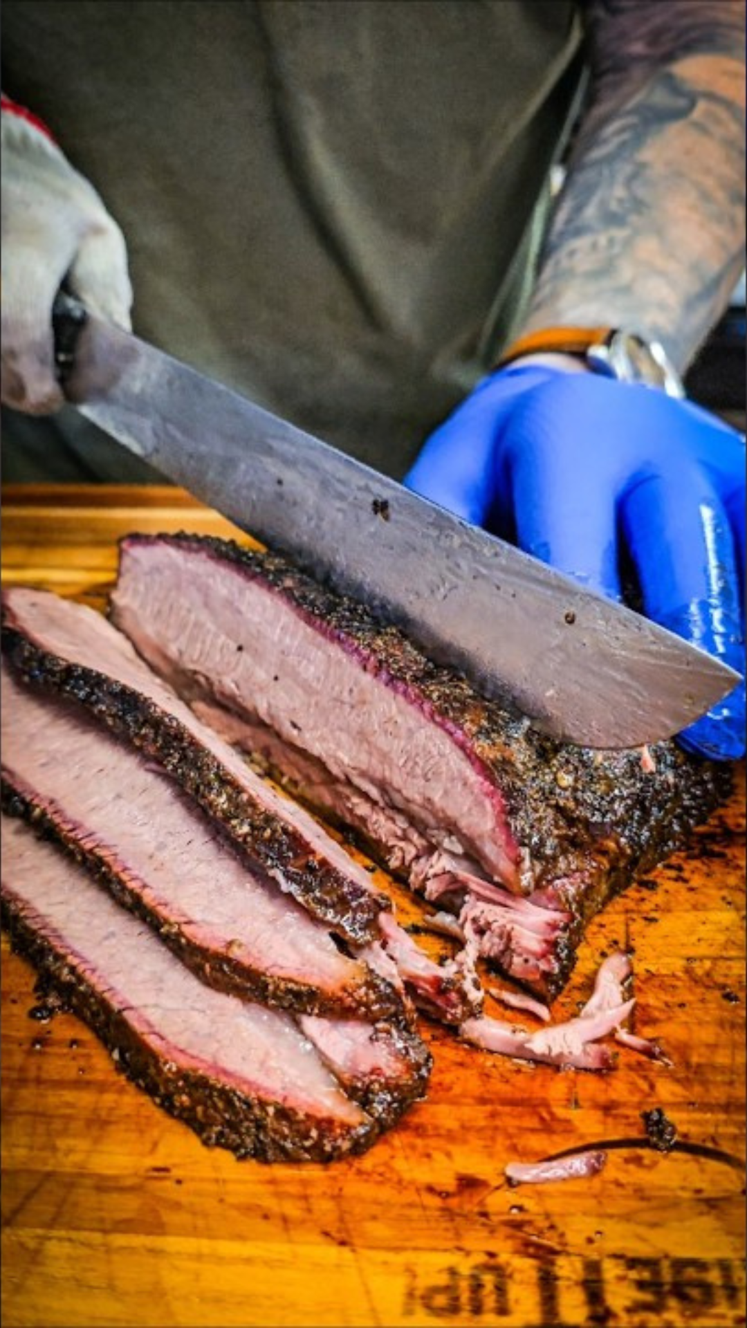 Hot and fast brisket compared with low and slow